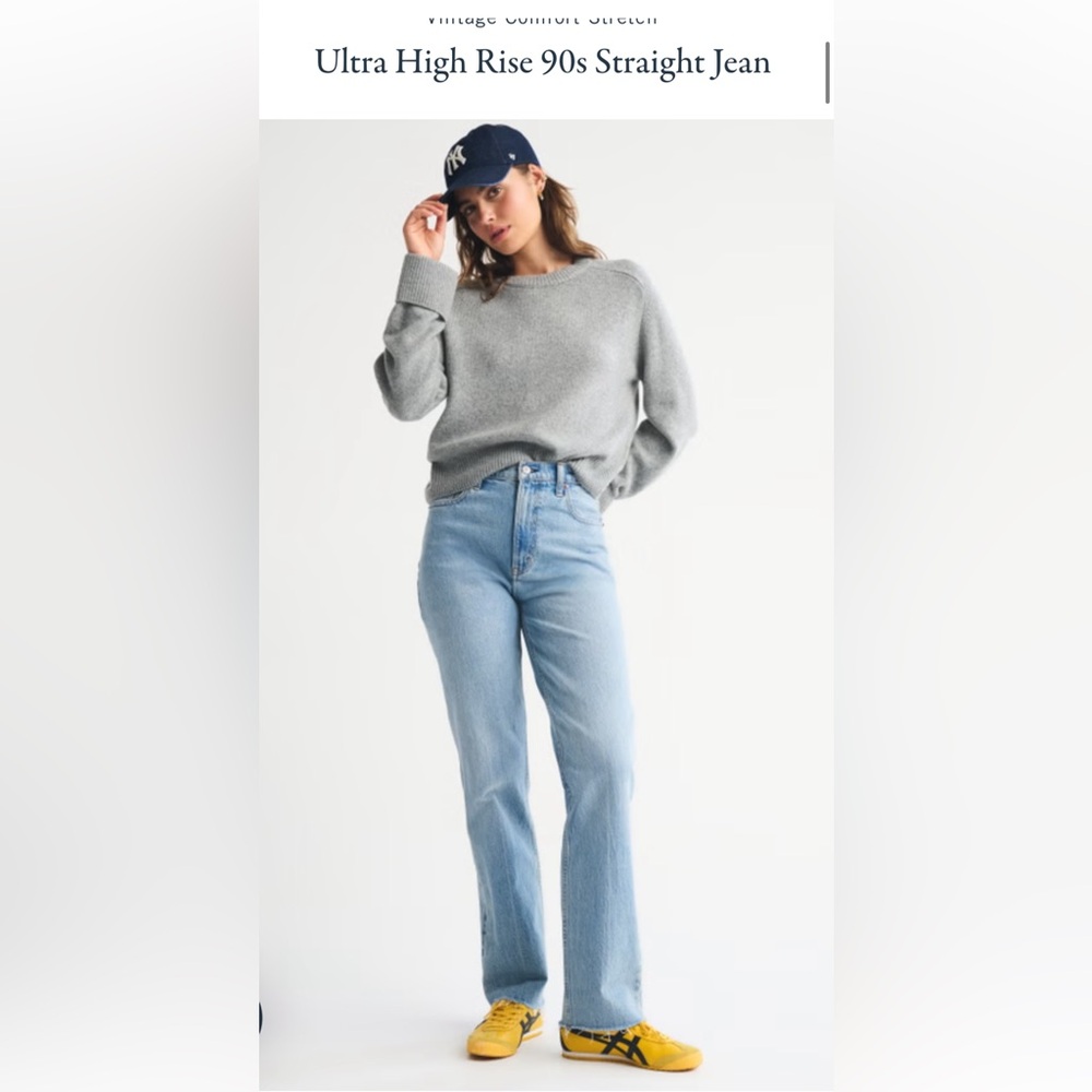 Ultra High Rise 90s Straight Jean - LONG
